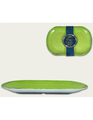 VASSOIO 30X20X3 MELAMINA GREEN PEPPER