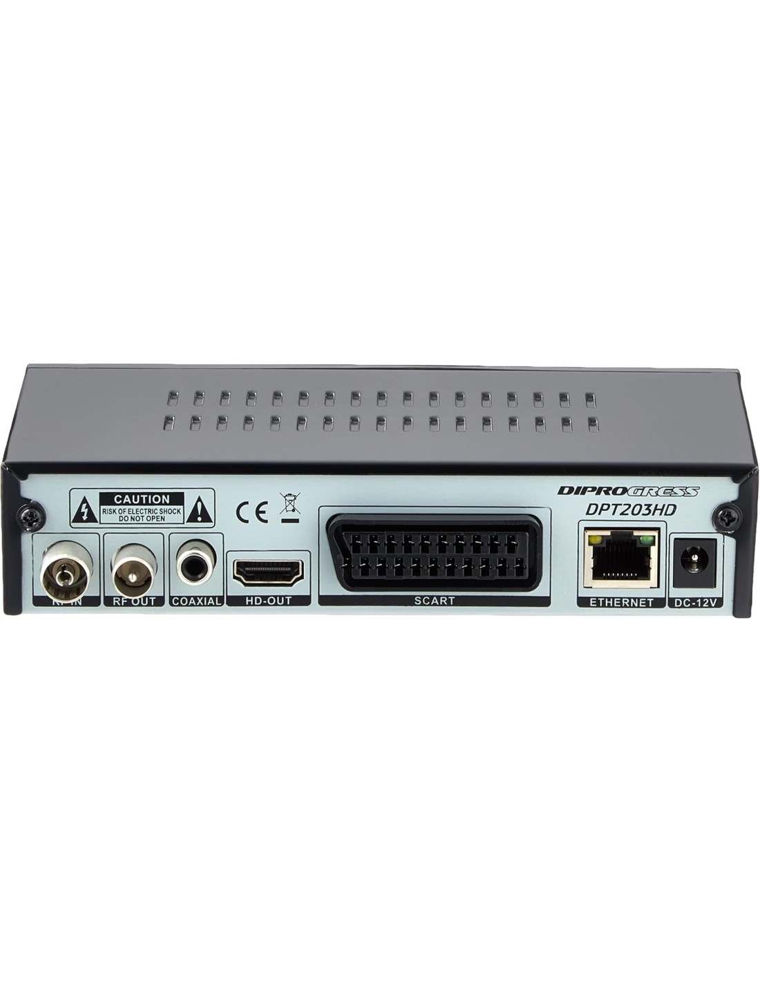 Diprogress DPT203HD Decoder DVB-T2 HEVC H265 con Telecomando 2 in 1 | Shopincasa.it