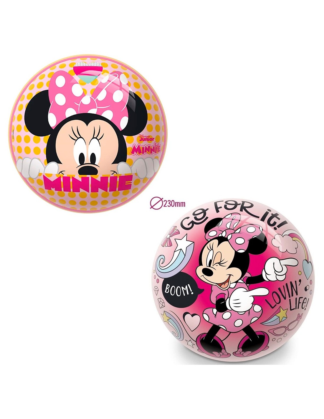 PALLONI: vendita online Mondo Toys BIO BALL Pallone Minnie, Taglia 5, Multicolore, Ecologico, Bambini, Assortiti in offerta