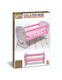 FATTO DI LEGNO - LETTO PER BEBE' LEGNO 48X30X33CM