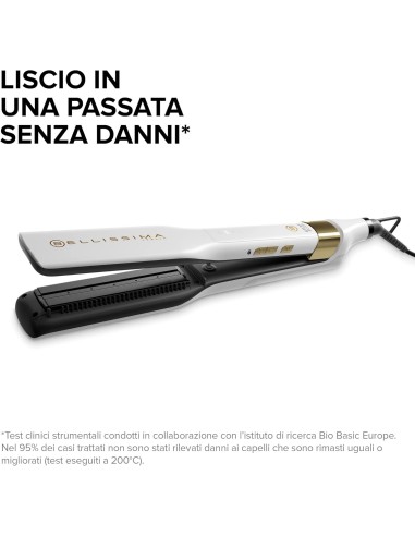 Bellissima Imetec Steam Elixir Piastra a Vapore con Olio di Argan | shopincasa.it