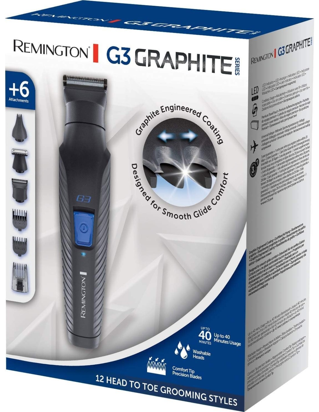 Remington G3 PG3000 Rasoio Multiuso Viso e Corpo | shopincasa.it