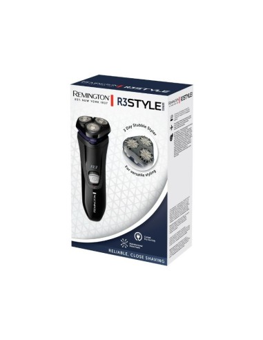 Remington R3002 Trimmer Rotante Uomo con 3 Testine Nero/Grigio | shopincasa.it