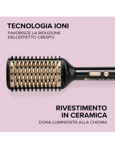 Bellissima Imetec Magic Shine – Spazzola Elettrica Lisciante