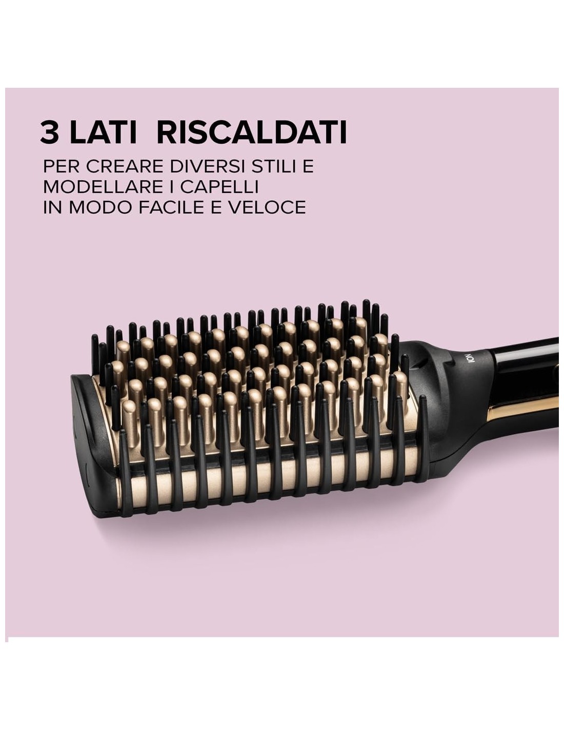 Bellissima Imetec Magic Shine – Spazzola Elettrica Lisciante