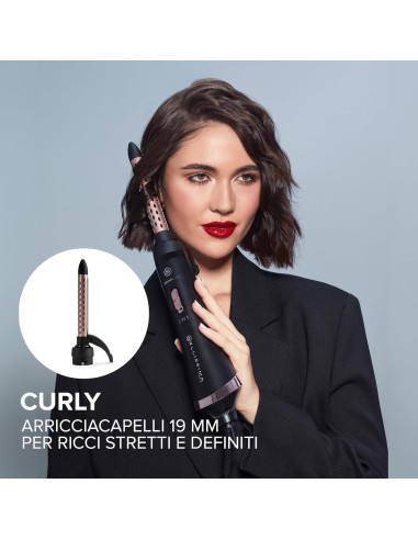 Bellissima Imetec Ceramic Air 3 in 1 – Spazzola ad Aria Calda