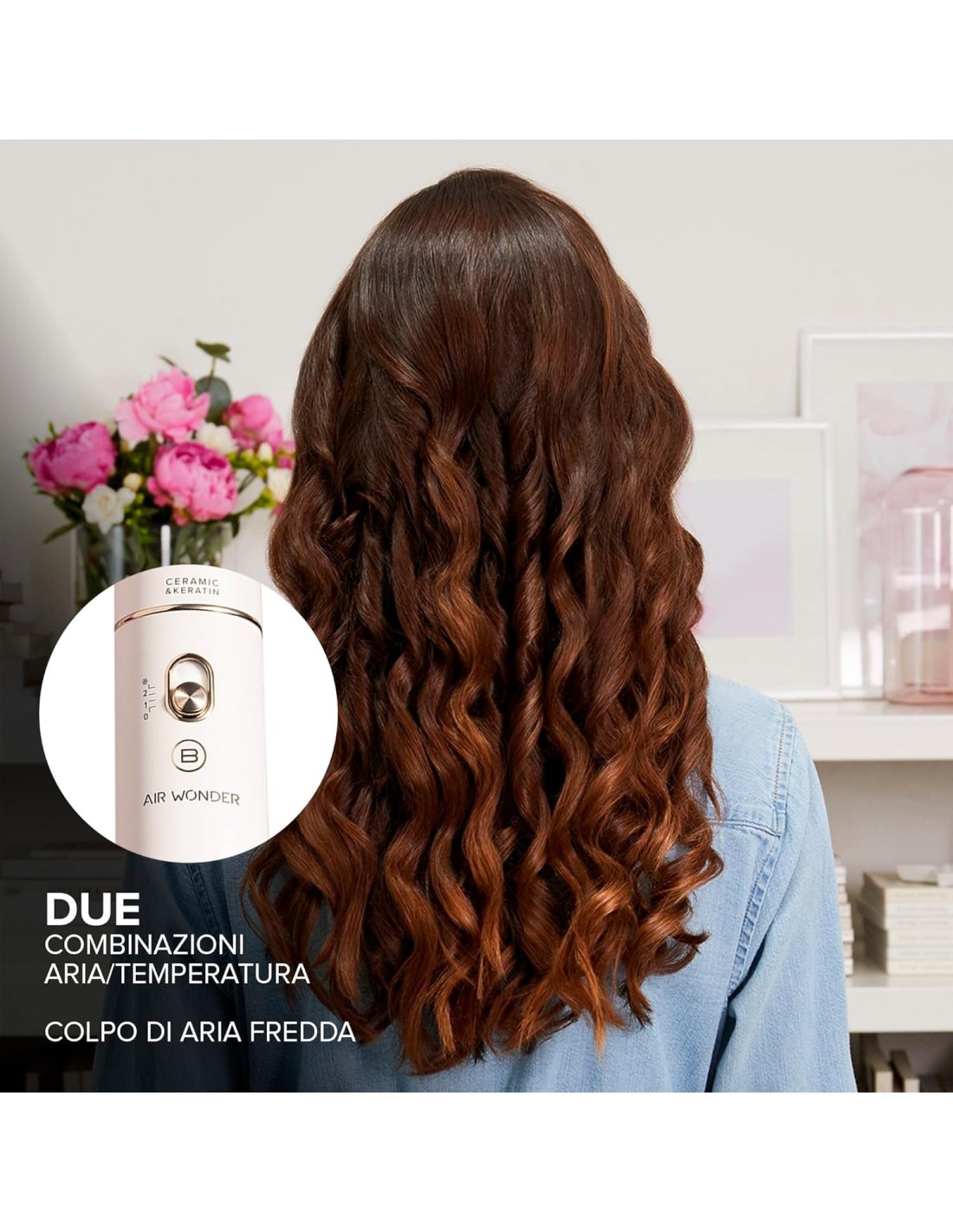 Bellissima Imetec Air Wonder – Spazzola Ad Aria Calda 8 in 1