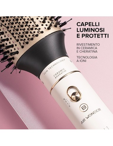 Bellissima Imetec Air Wonder – Spazzola Ad Aria Calda 8 in 1