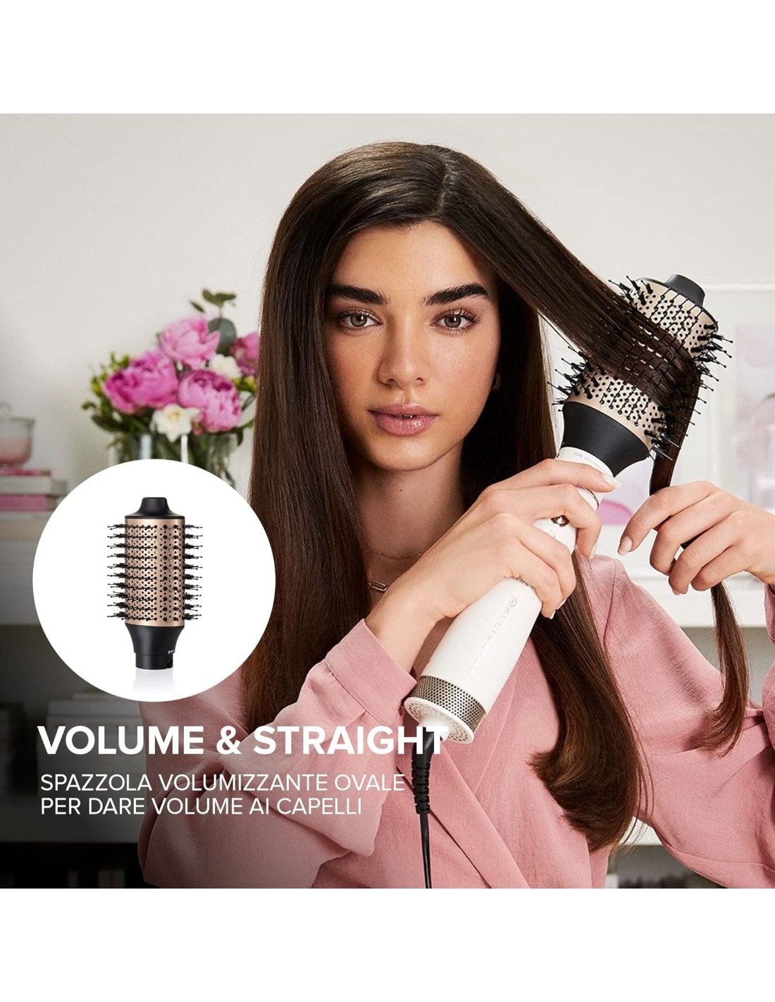 Bellissima Imetec Air Wonder – Spazzola Ad Aria Calda 8 in 1