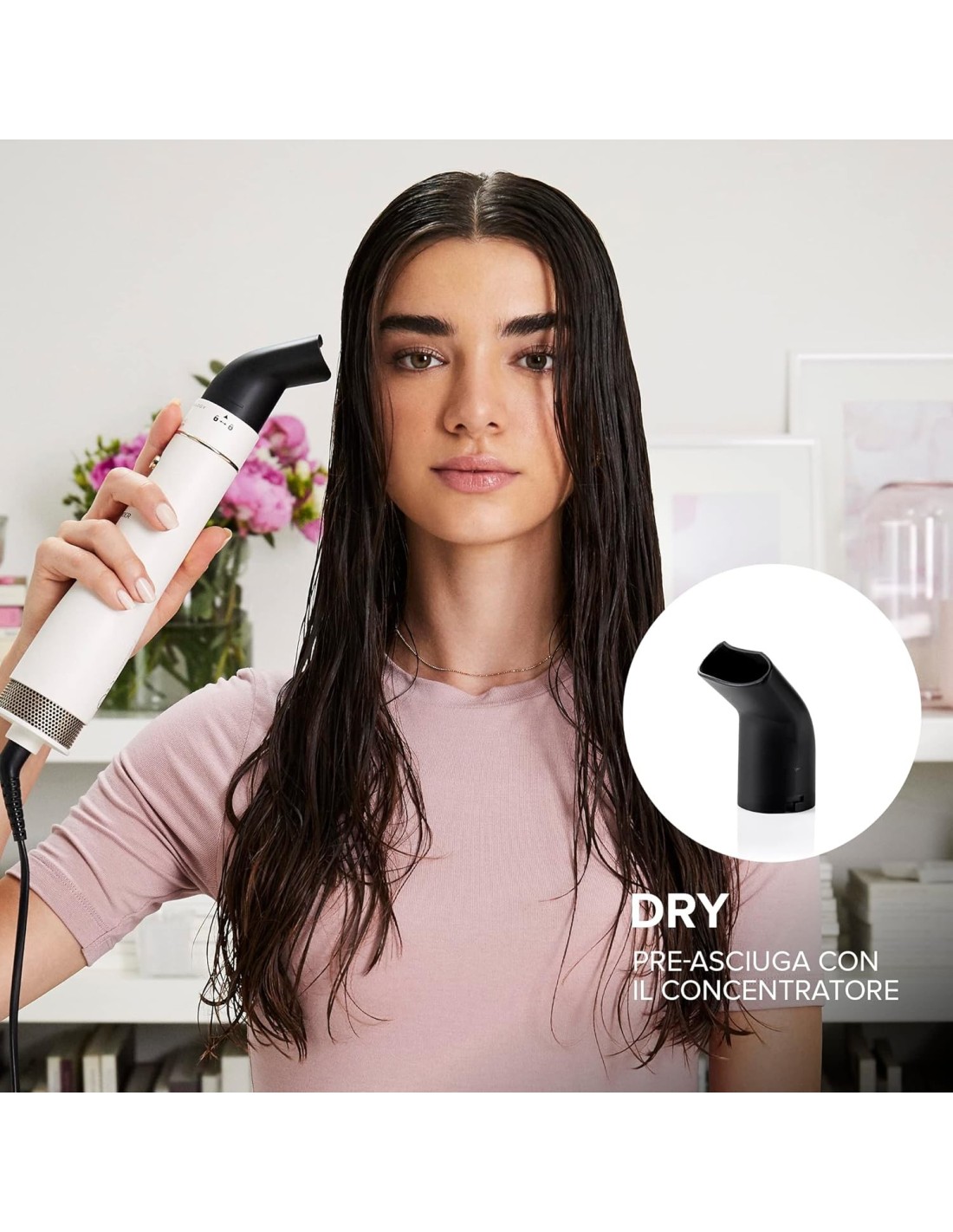 Bellissima Imetec Air Wonder – Spazzola Ad Aria Calda 8 in 1