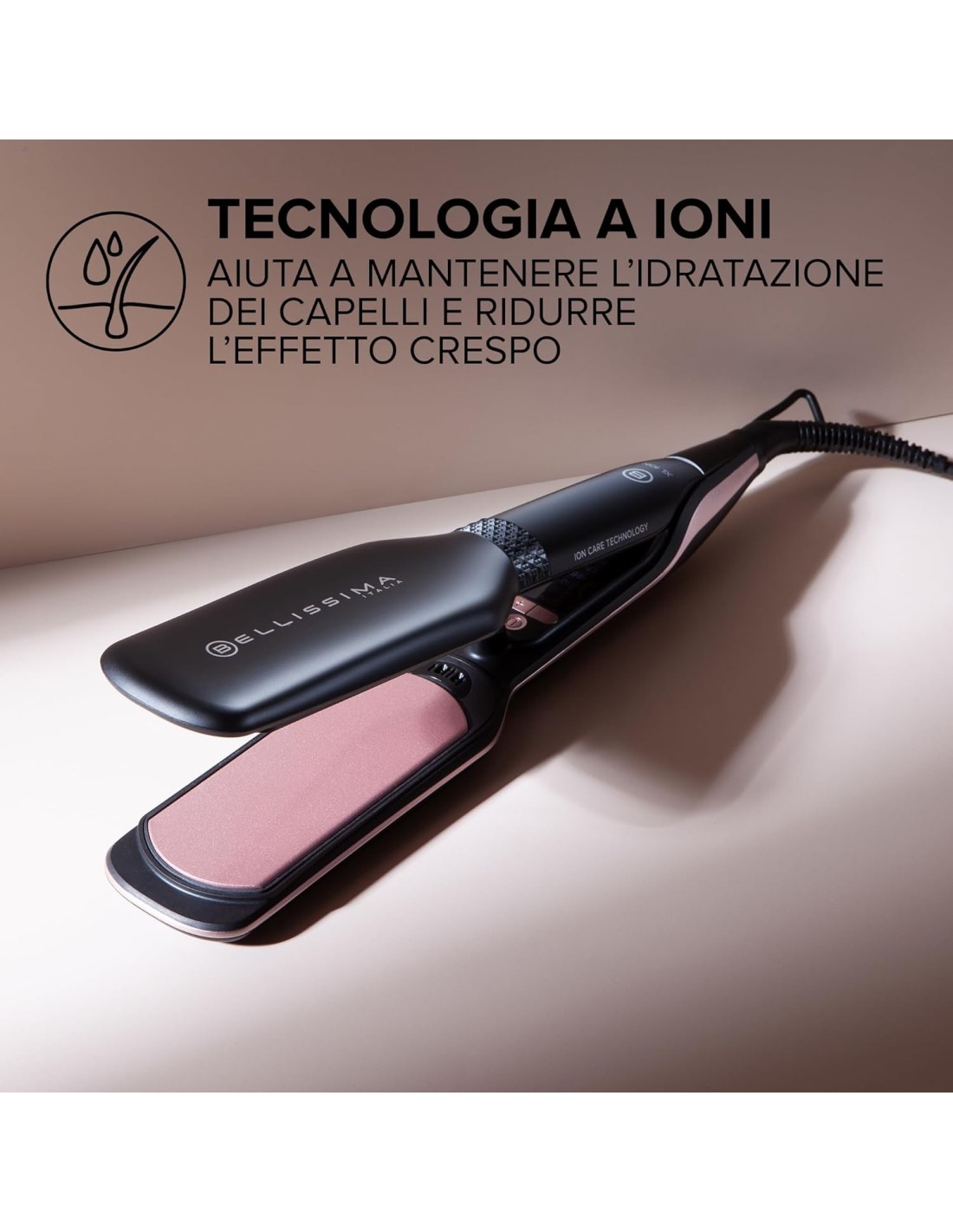 PIASTRA CAPELLI 11878 XL ION 67W 2 su Shop in Casa