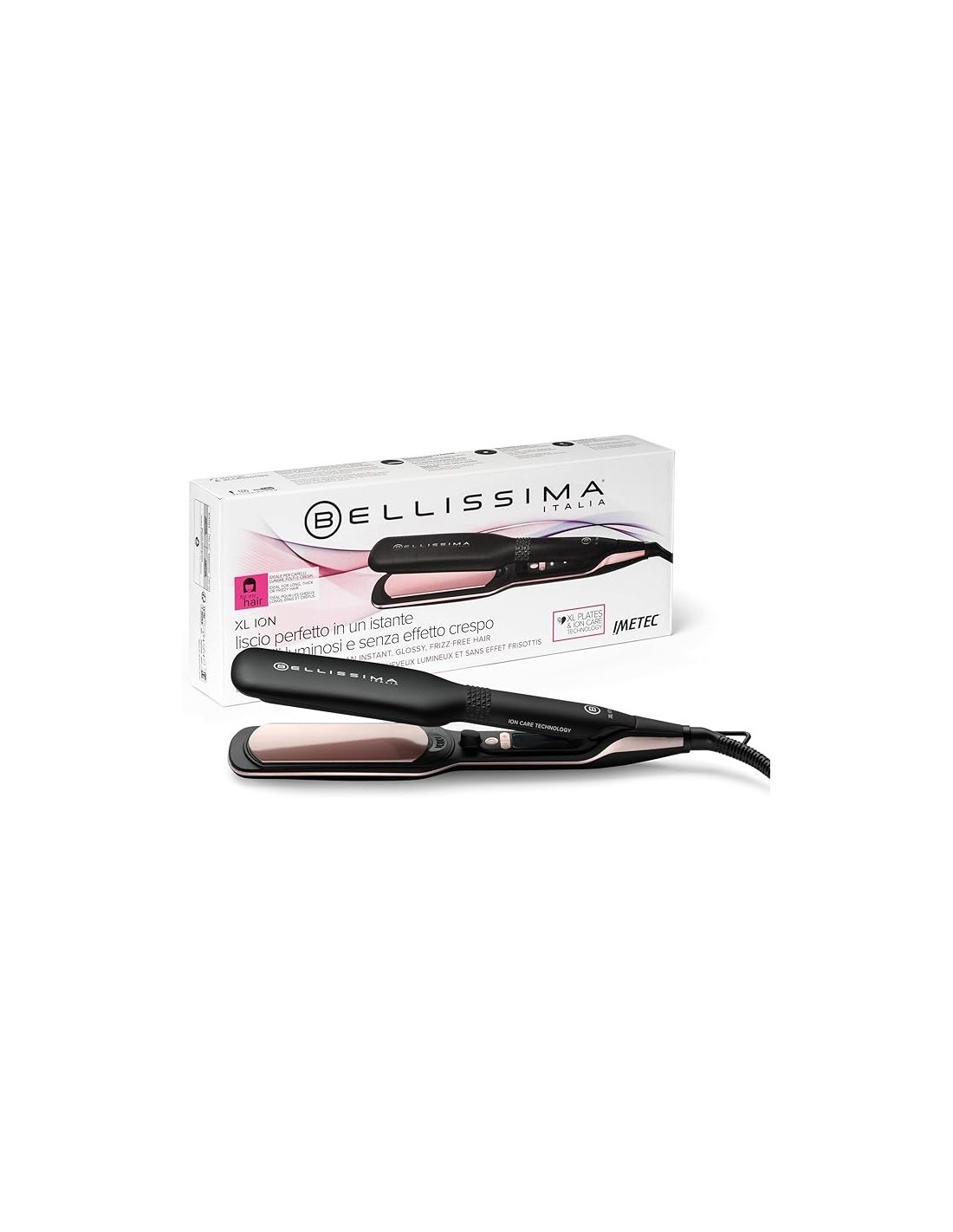 PIASTRA CAPELLI 11878 XL ION 67W 2 su Shop in Casa