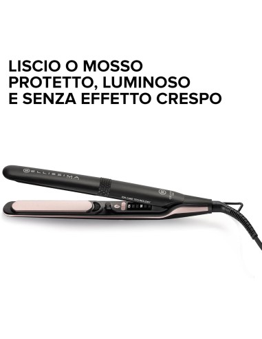 Bellissima Imetec Creativity Ion – Piastra Lisci o Mossi, Ceramica e Cheratina