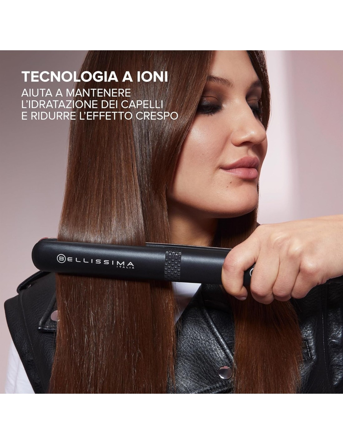 Bellissima Imetec Creativity Ion – Piastra Lisci o Mossi, Ceramica e Cheratina