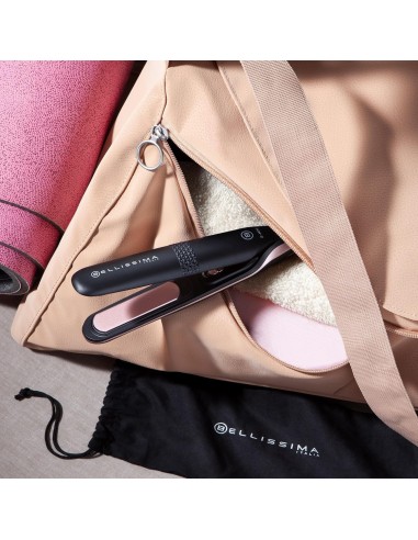 Bellissima Imetec B-Mini – Piastra Capelli Compatta da Viaggio, Ceramica, 200°C