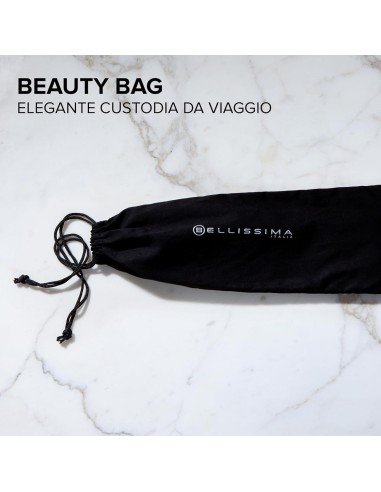 Bellissima Imetec B-Mini – Piastra Capelli Compatta da Viaggio, Ceramica, 200°C