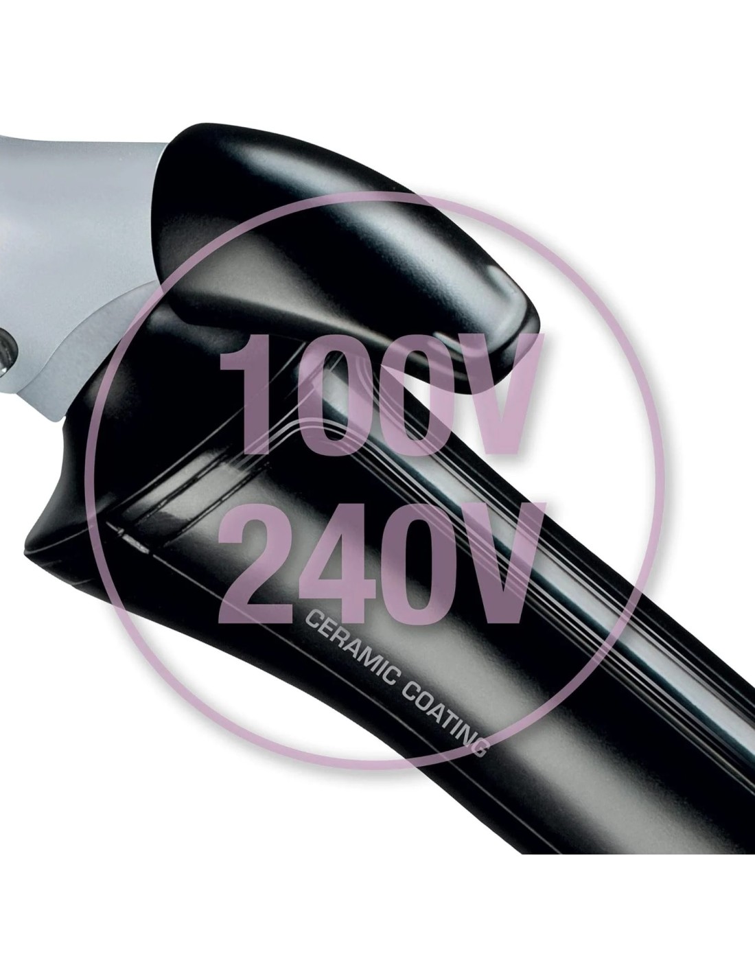Imetec GT15 100 – Ferro Arricciacapelli 19 mm con Rivestimento Ceramica