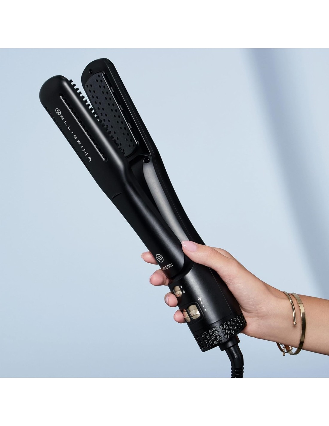 Bellissima Imetec AirSleek – Piastra Asciugacapelli 2 in 1 con Tecnologia a Ioni