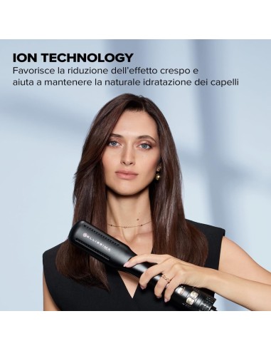 Bellissima Imetec AirSleek – Piastra Asciugacapelli 2 in 1 con Tecnologia a Ioni
