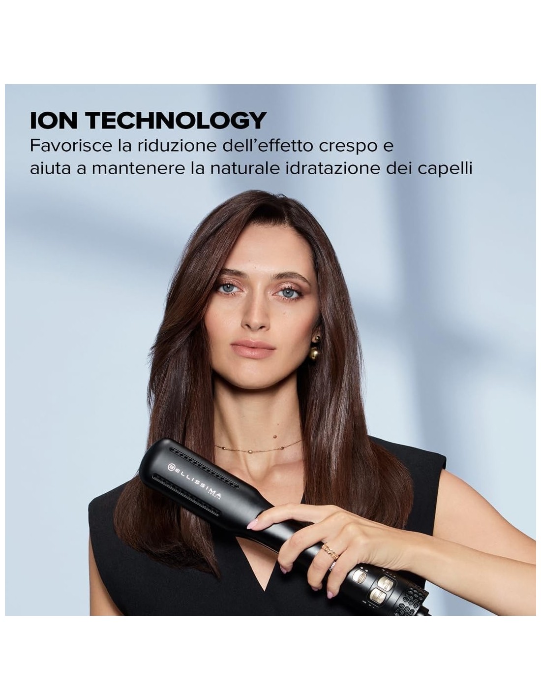 Bellissima Imetec AirSleek – Piastra Asciugacapelli 2 in 1 con Tecnologia a Ioni