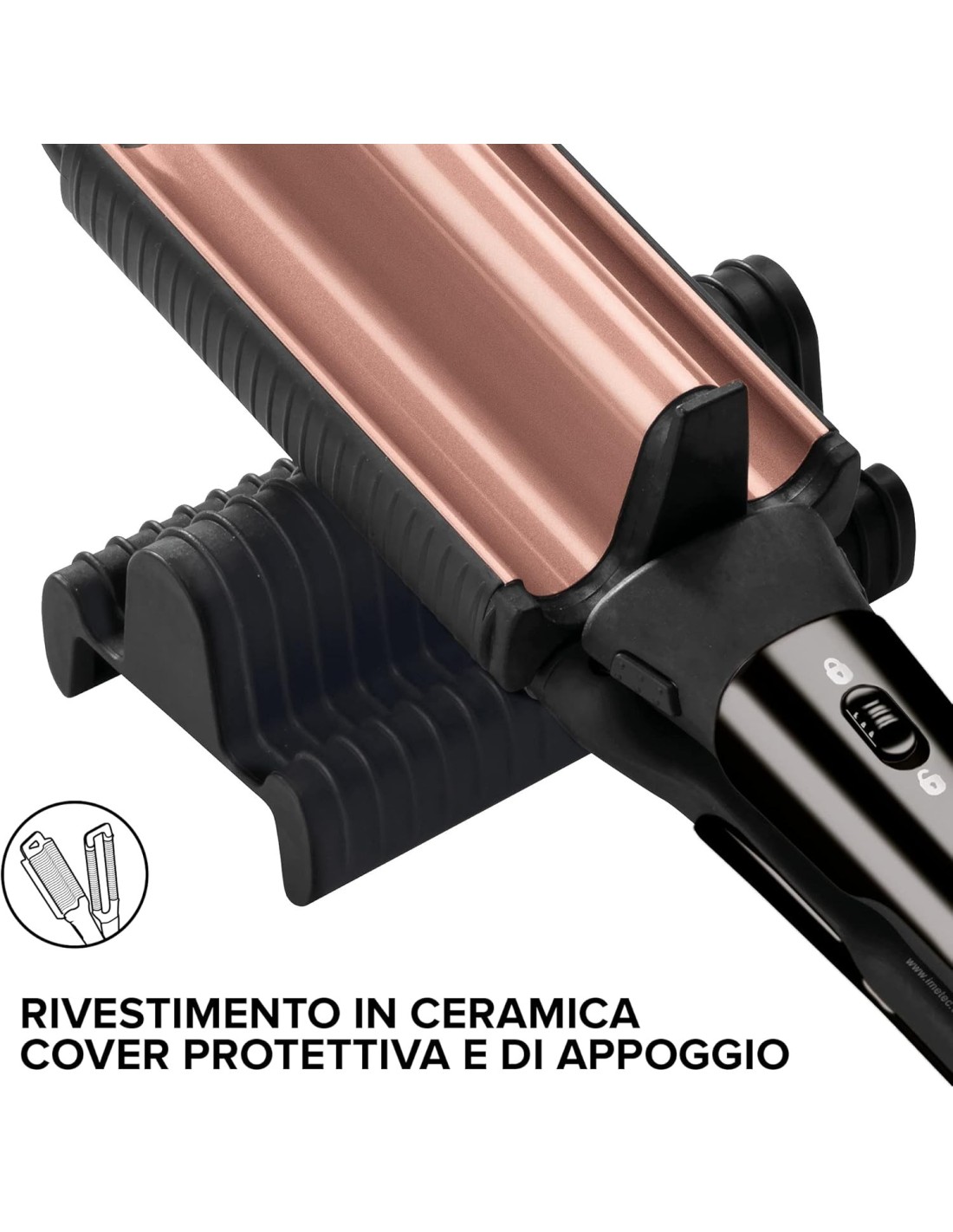 Bellissima Imetec My Pro Beach Waves GT20 400 – Piastra Onde Larghe e Strette