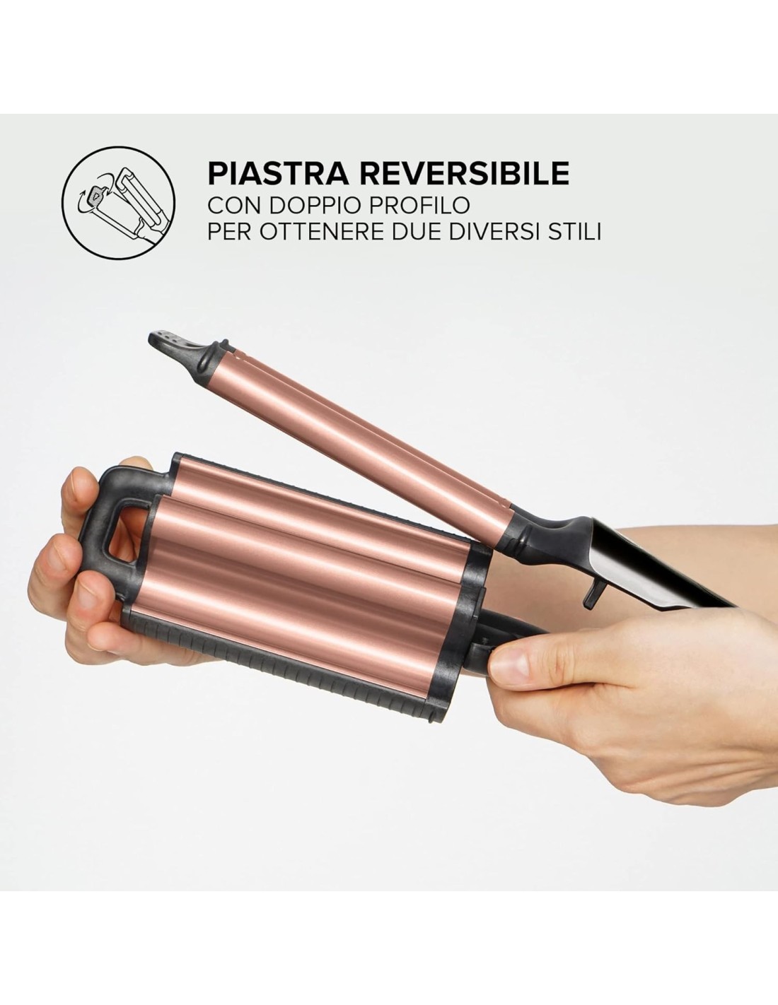 Bellissima Imetec My Pro Beach Waves GT20 400 – Piastra Onde Larghe e Strette