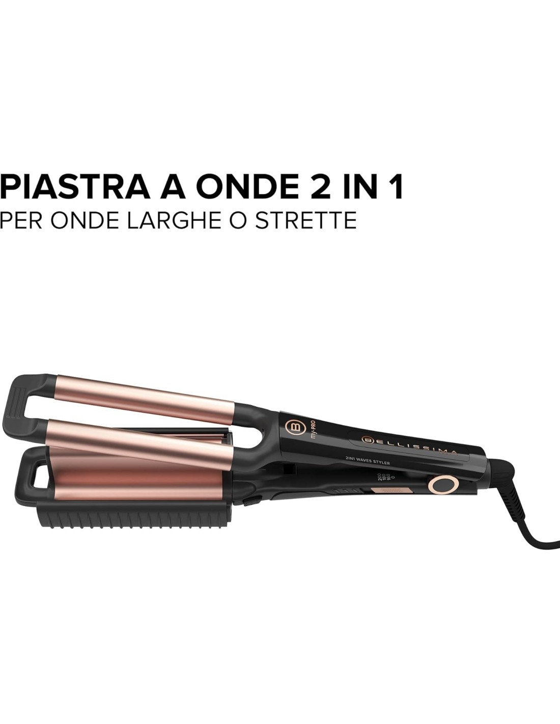 Bellissima Imetec My Pro Beach Waves GT20 400 – Piastra Onde Larghe e Strette