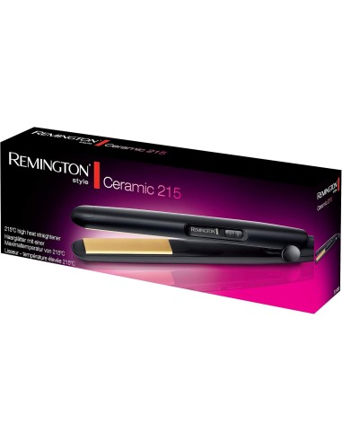 Remington Ceramic S1450 – Piastra Capelli 215°C, Riscaldamento Rapido, Compatta