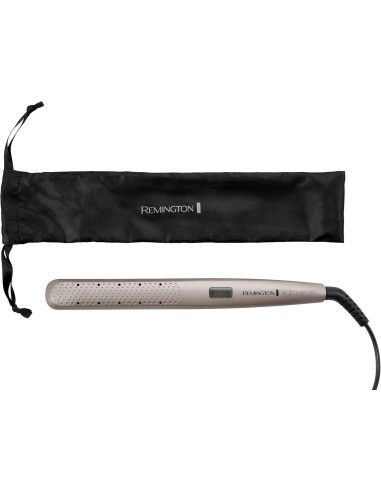 Remington Wet2Straight Pro S7970 – Piastra per Capelli Bagnati e Asciutti, Sensore Umidità, Display LCD, 140-230°C