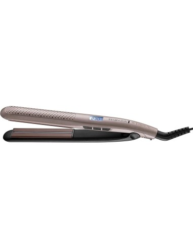 Remington Wet2Straight Pro S7970 – Piastra per Capelli Bagnati e Asciutti, Sensore Umidità, Display LCD, 140-230°C