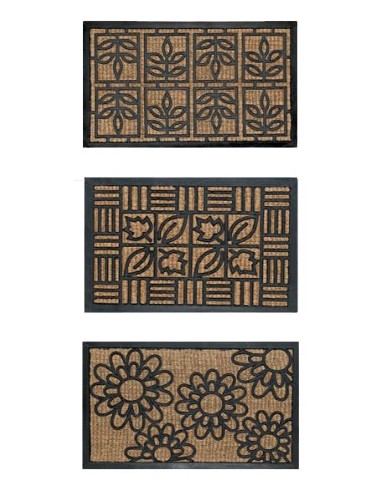 ZERBINO SPIDER 40X60 RETT.COCCO+GOMMA