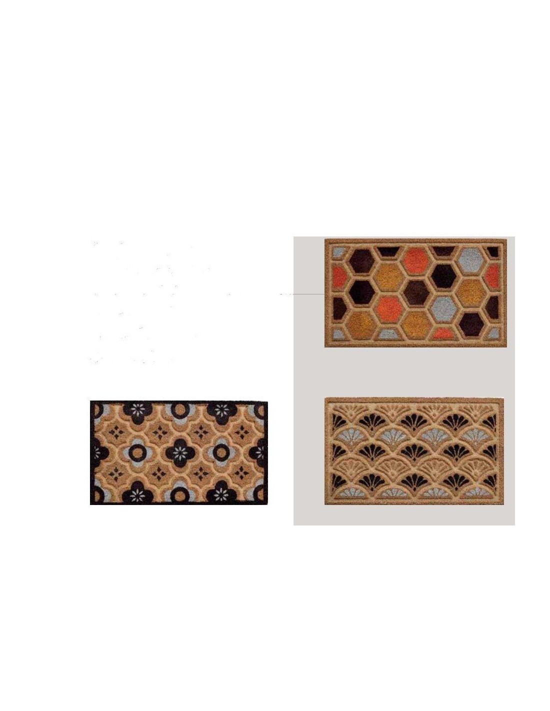 ZERBINO WOOD STONE 45X75
