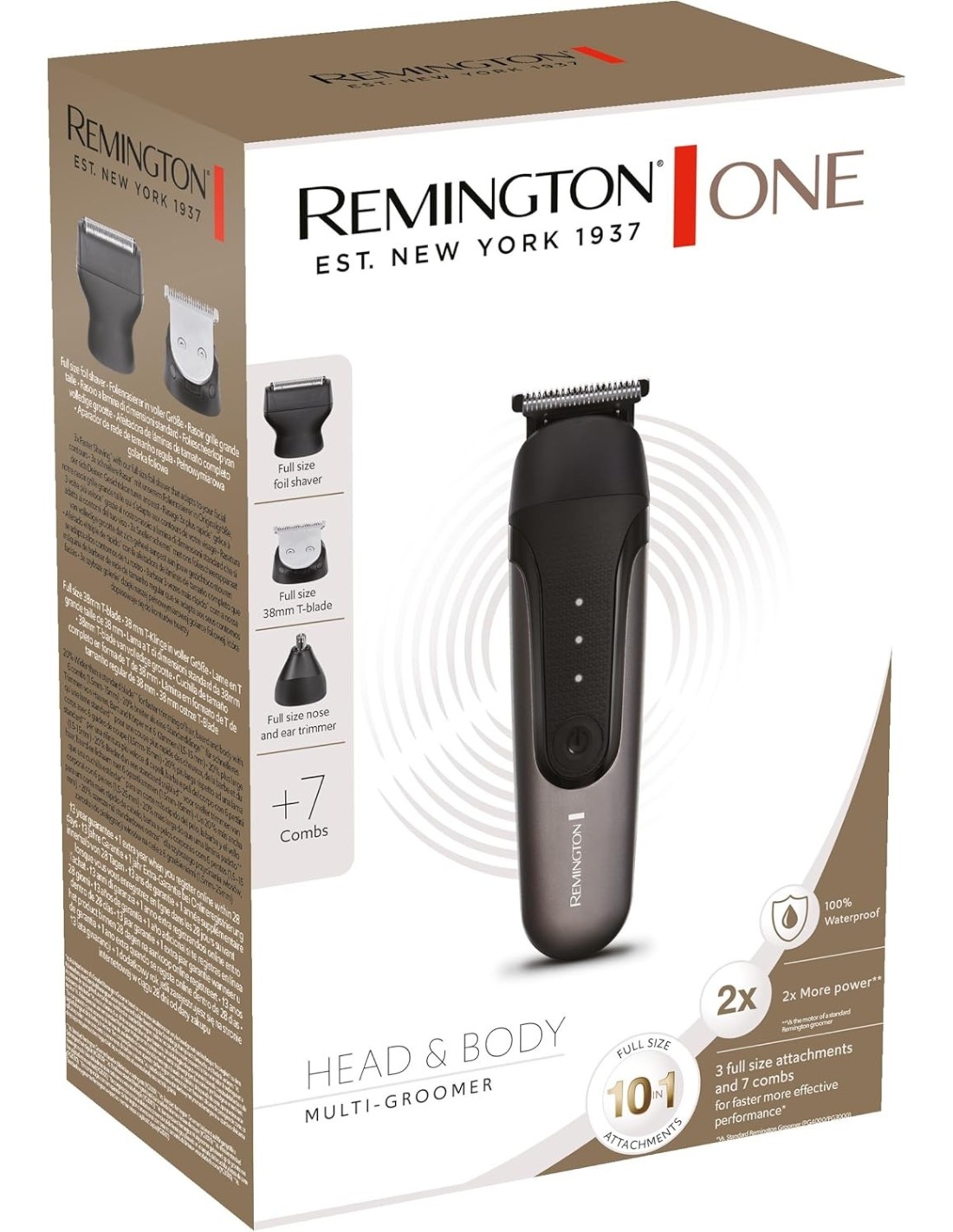 Remington ONE PG760 Rasoio Elettrico Multiuso 10 in 1 Impermeabile | shopincasa.it