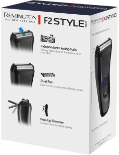 Remington F2002 Rasoio Elettrico a Lamina Style Series F2 | shopincasa.it