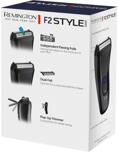Remington F2002 Rasoio Elettrico a Lamina Style Series F2 | shopincasa.it