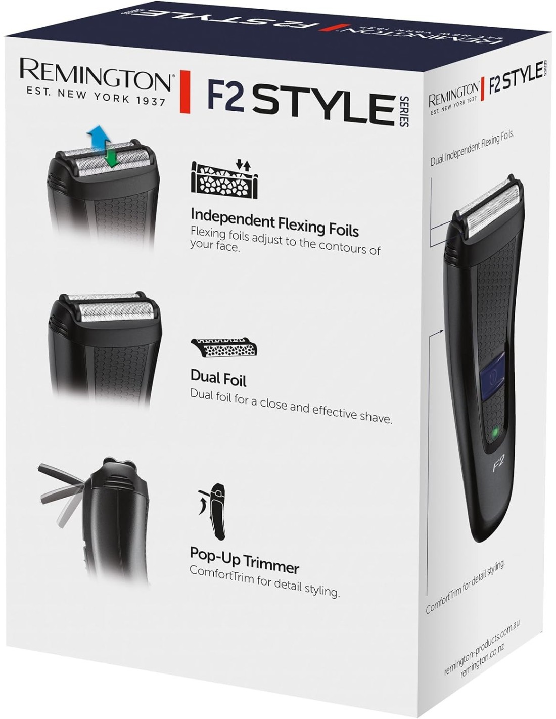 Remington F2002 Rasoio Elettrico a Lamina Style Series F2 | shopincasa.it