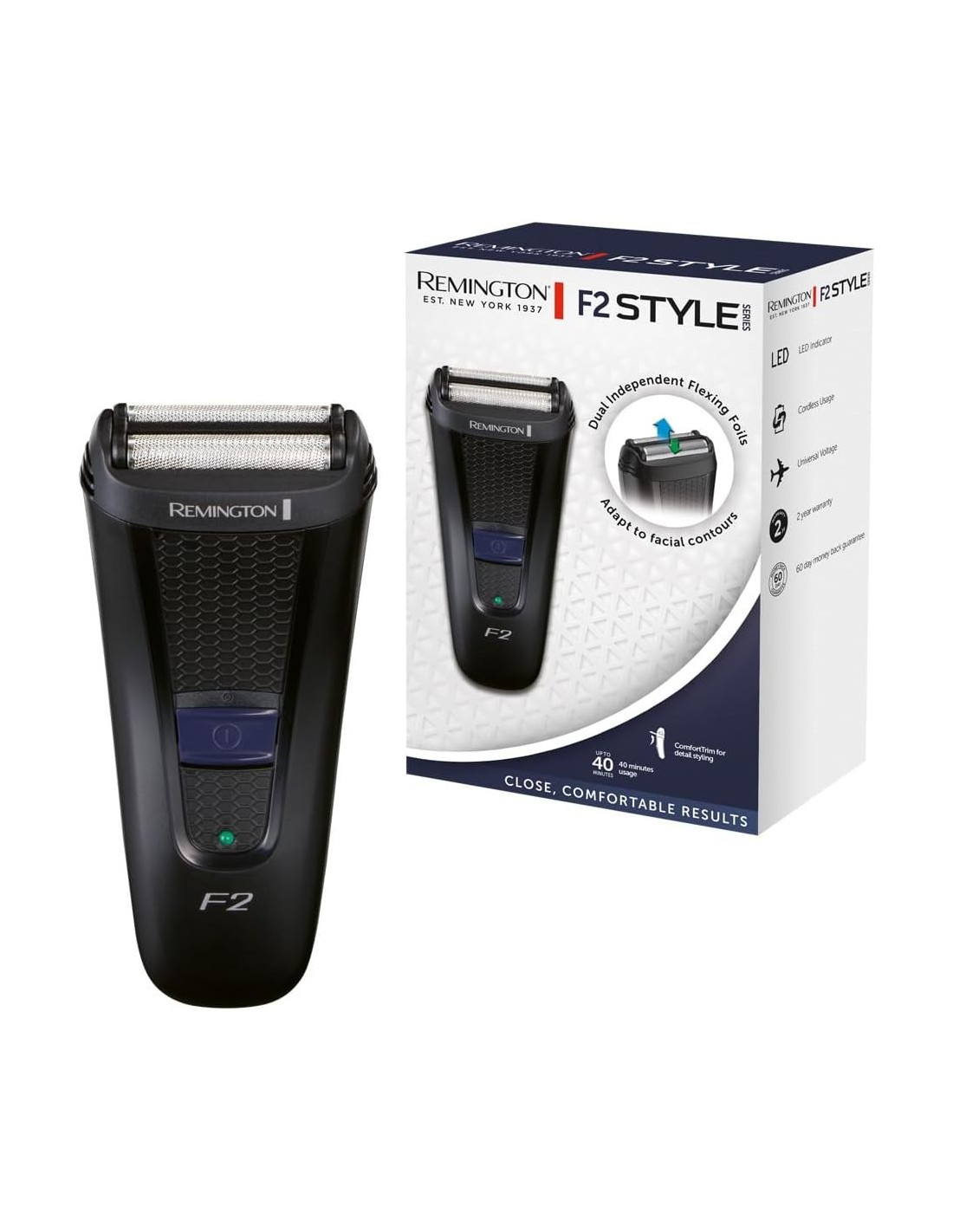 Remington F2002 Rasoio Elettrico a Lamina Style Series F2 | shopincasa.it