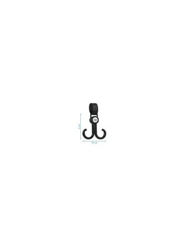 Ganci Doppi Passeggino – Set 2 Universali con Velcro | shopincasa.it