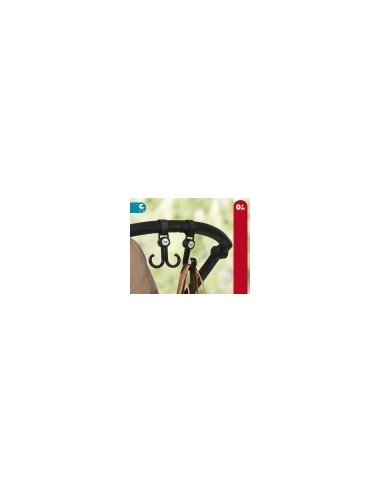 Ganci Doppi Passeggino – Set 2 Universali con Velcro | shopincasa.it
