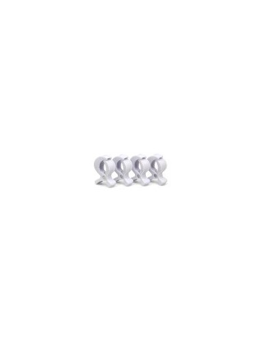 Pinze per Mussola – Set 4 Clip Bianche Sicure | shopincasa.it