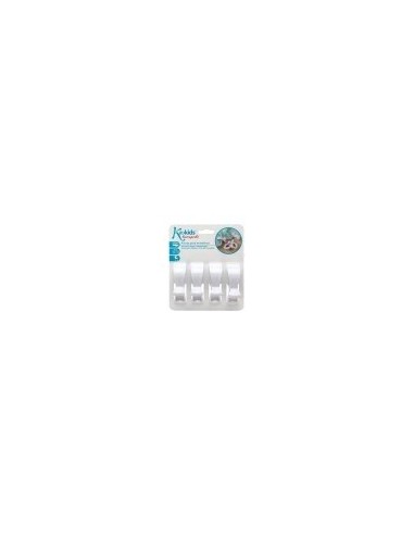 Pinze per Mussola – Set 4 Clip Bianche Sicure | shopincasa.it