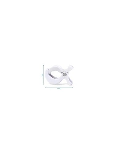 Pinze per Mussola – Set 4 Clip Bianche Sicure | shopincasa.it