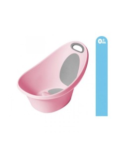 Vasca da Bagno Neonati Rosa con Sedile Ergonomico e Antiscivolo | shopincasa.it