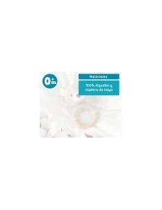 Orsacchiotto Massaggiagengive e Sonaglio in Cotone e Legno – Sicuro ed Eco-Friendly