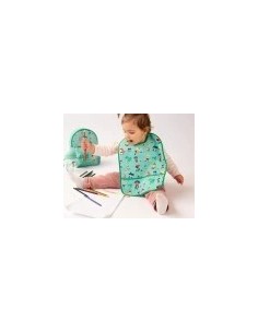 Bavaglino impermeabile verde per bambini - shopincasa.it
