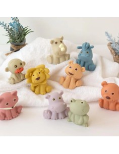 Kiokids Giocattoli da bagno ecologici 9 pezzi - shopincasa.it