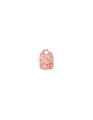 Bavaglino impermeabile rosa per bambini - shopincasa.it