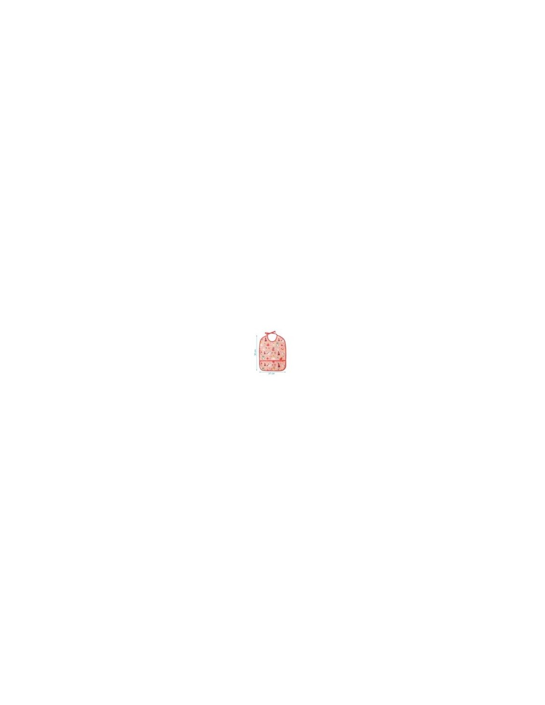 Bavaglino impermeabile rosa per bambini - shopincasa.it