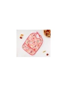 Bavaglino impermeabile rosa per bambini - shopincasa.it