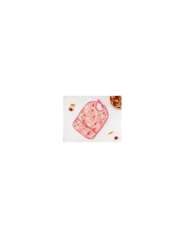 Bavaglino impermeabile rosa per bambini - shopincasa.it